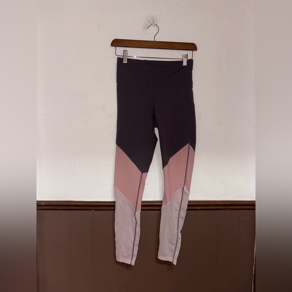 Fabletics Gray Mesh Leggings